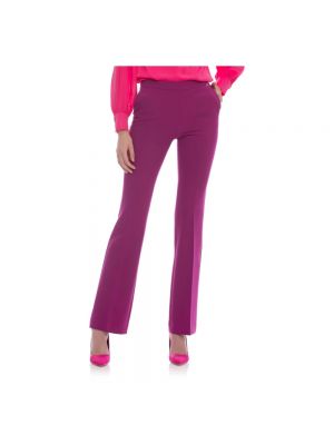 Pantalones chinos plisados Kocca rosa