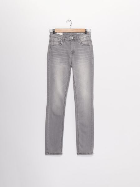 Серые прямые джинсы Tom Tailor