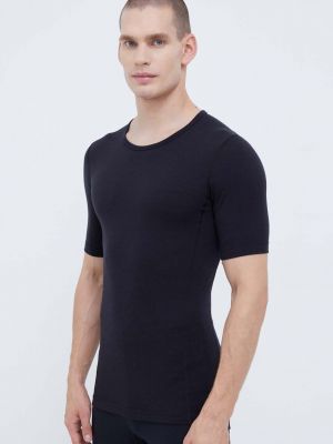 Majica od merino vune kratki rukavi Adidas Terrex crna