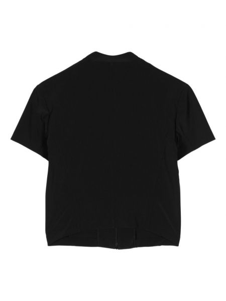 T-shirt mit reißverschluss Hyein Seo schwarz