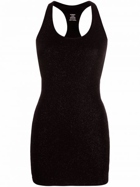 Mini vestido Vetements negro