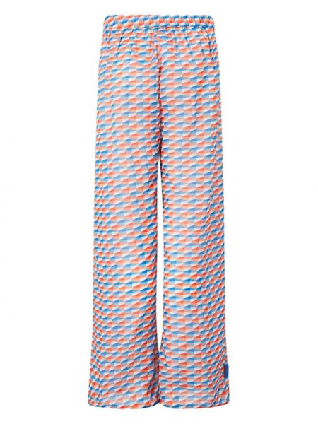 Hose aus baumwoll mit print Jimmy Choo blau