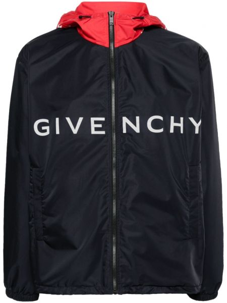 Jaka ar kapuci ar apdruku Givenchy