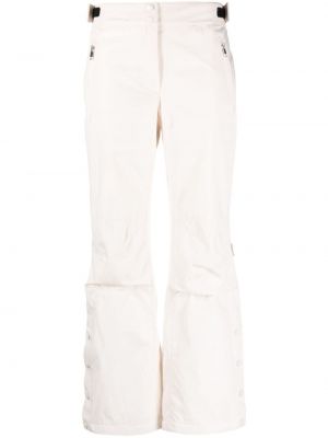 Pantaloni tuta isolanti impermeabili Yves Salomon bianco