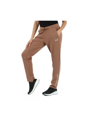 Pantalones de chándal Emporio Armani Ea7 marrón