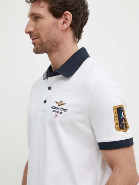 Polo majica Aeronautica Militare bijela