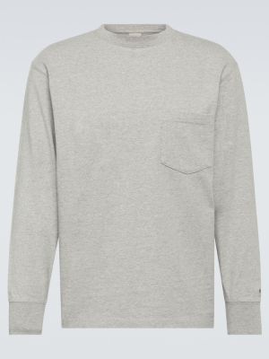 Džerzej bavlnené tričko Snow Peak sivá