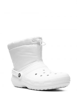 Kotníkové boty Salehe Bembury X Crocs bílé