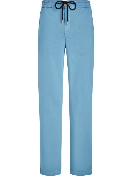 Rovné nohavice Vilebrequin modrá