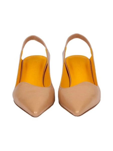 Leder sandale Mara Bini beige