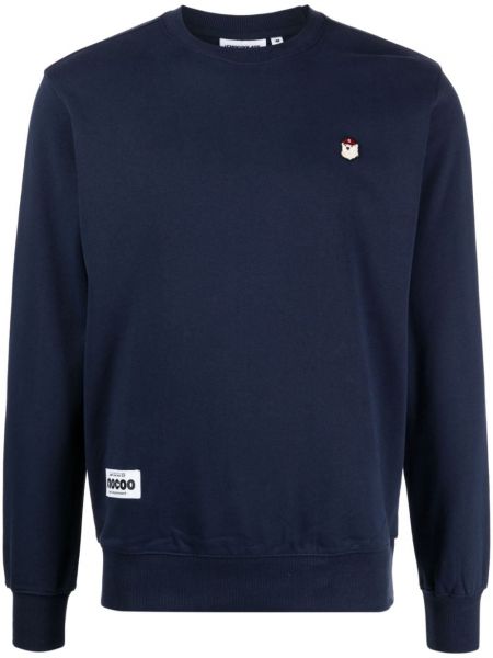 Applikation sweatshirt Chocoolate blå