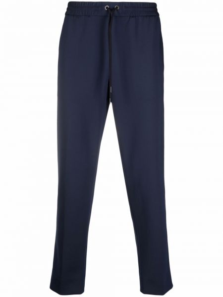 Pantalones de chándal con cordones Moncler azul