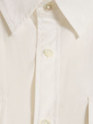 Camicia di cotone Dunst bianco