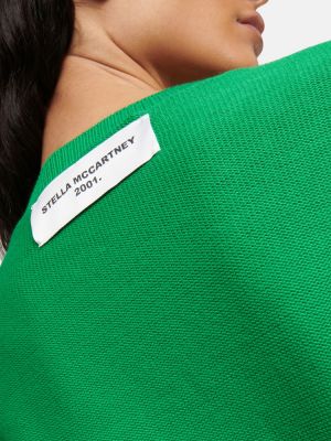 Bavlněný svetr Stella Mccartney zelený