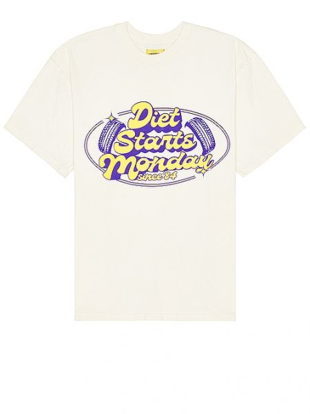 Camiseta Diet Starts Monday blanco