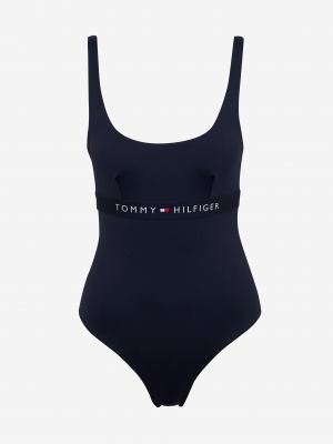 Jednodílné plavky Tommy Hilfiger Underwear modré