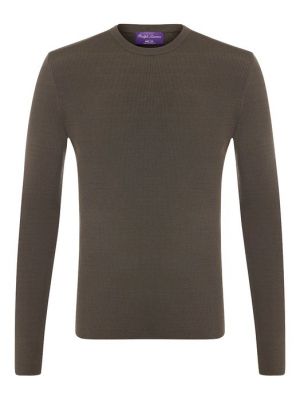 Шерстяной свитер Ralph Lauren хаки