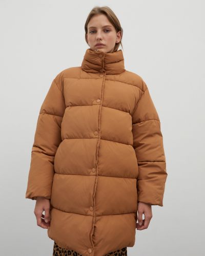 Zimný kabát Edited hnedá