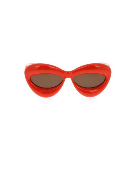 Okulary przeciwsłoneczne Loewe pomarańczowe