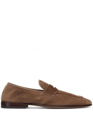 Seemisnahksed loafer-kingad Brunello Cucinelli pruun