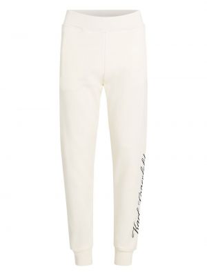 Pantaloni Karl Lagerfeld bianco