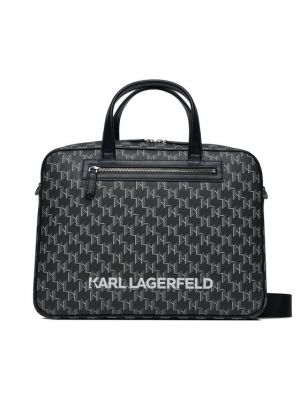 Taška na notebook Karl Lagerfeld čierna