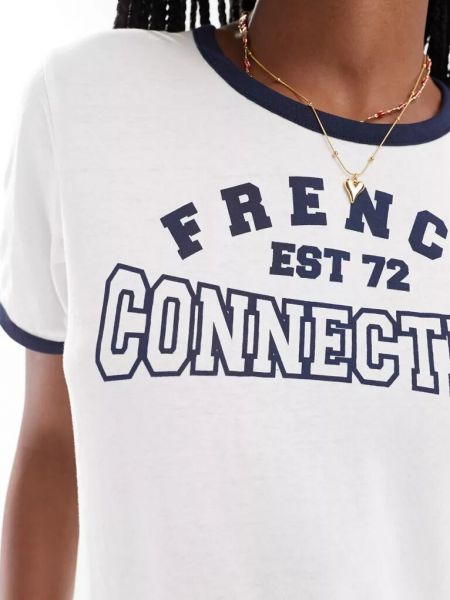 Футболка French Connection белая