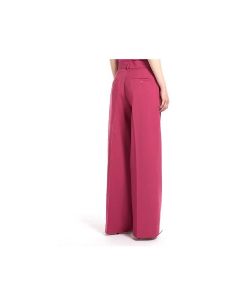 Pantalones de lana Max Mara Weekend rosa