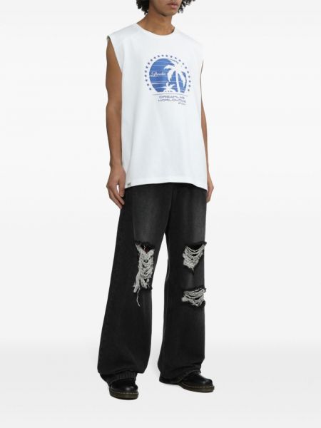 Hemd aus baumwoll mit print Five Cm weiß