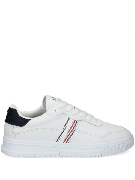 Dantel bağcıklı sneaker Tommy Hilfiger beyaz