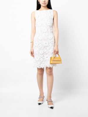 Květinové šaty Prada Pre-owned bílé