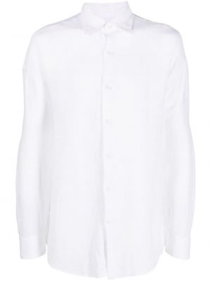 Lněná košile Costumein bílá