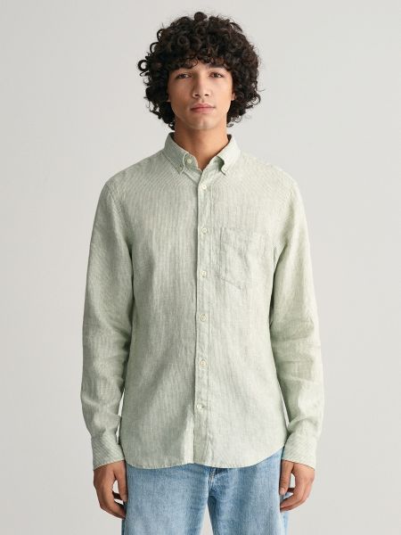 Camisa manga larga Gant verde