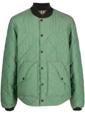 Prošivena pernata jakna Ralph Lauren Rrl zelena