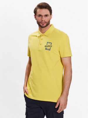 Polo majica Dolomite rumena