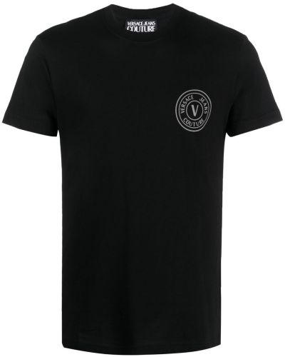 T-shirt Versace Jeans Couture svart