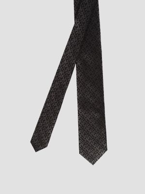 Серый галстук Karl Lagerfeld
