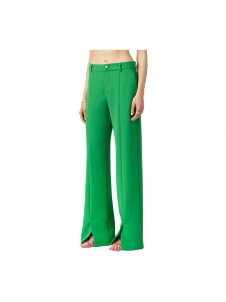 Spodnie relaxed fit Chiara Ferragni Collection zielone