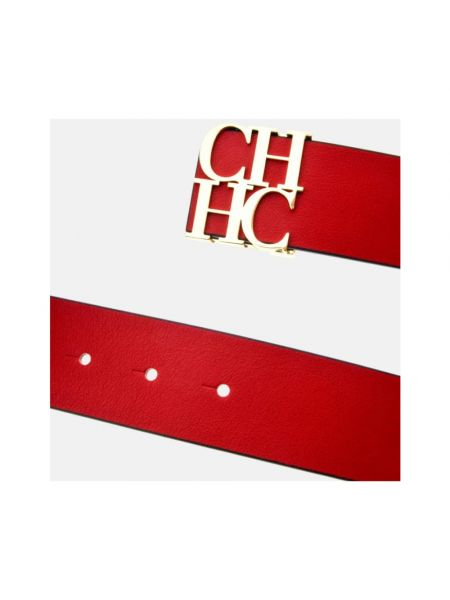 Cinturón Carolina Herrera rojo