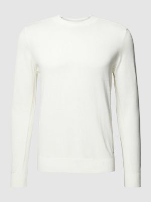 Dzianinowy sweter Joop! Collection biały