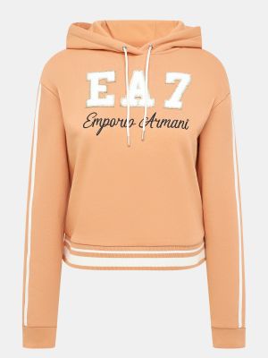 Худи Ea7 Emporio Armani оранжевое