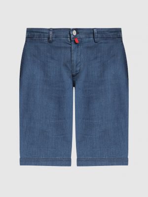 Синие джинсовые шорты Kiton