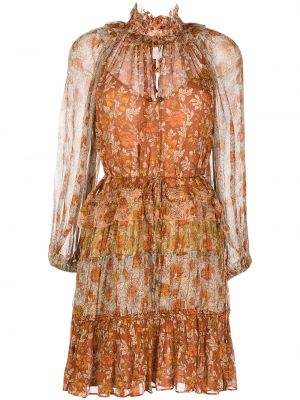 Ruffle floral dress Zimmermann