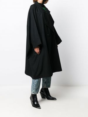 Kabát Issey Miyake Pre-owned černý