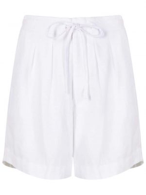 Shorts mit plisseefalten Osklen weiß