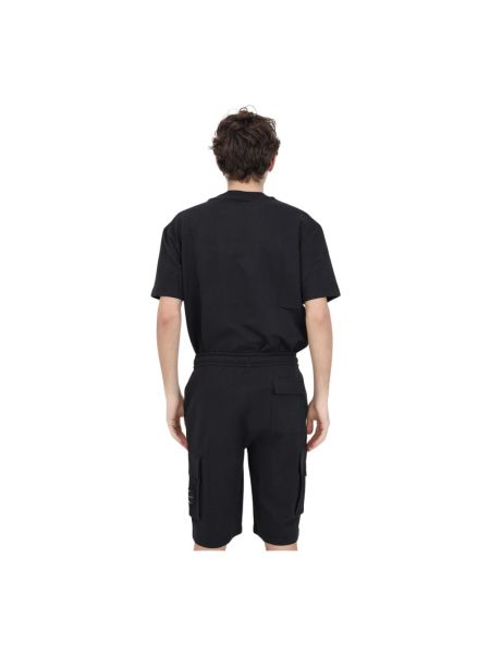 Pantalones cortos cargo con bolsillos Calvin Klein Jeans negro