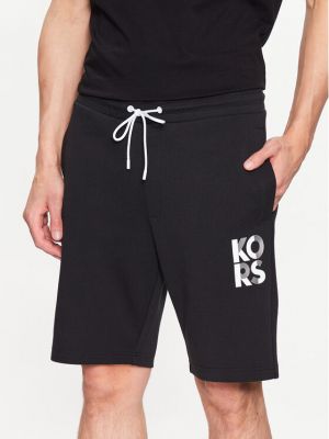 Pantaloni scurți de sport Michael Kors negru