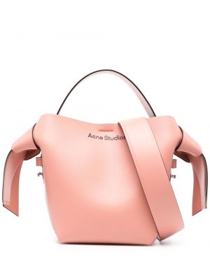 Τσάντα shopper Acne Studios ροζ