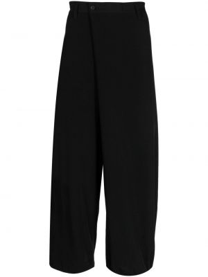 Pantaloni asimetrice Yohji Yamamoto negru