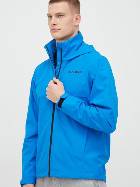 Kabát Adidas Terrex kék